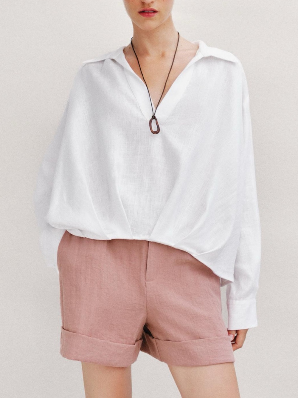 ZARA Linen blend top - NWT